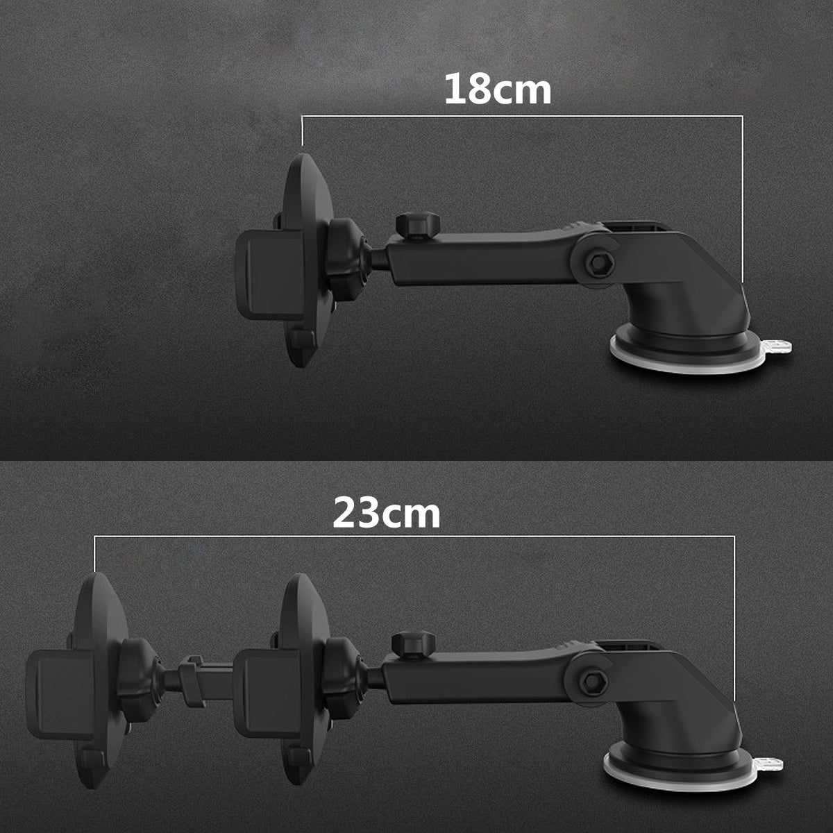 "LuxStand Pro: A luxurious 360° phone mount for your car"