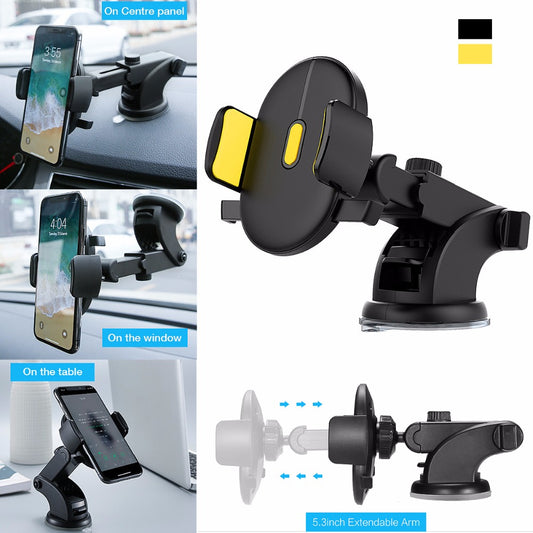"LuxStand Pro: A luxurious 360° phone mount for your car"